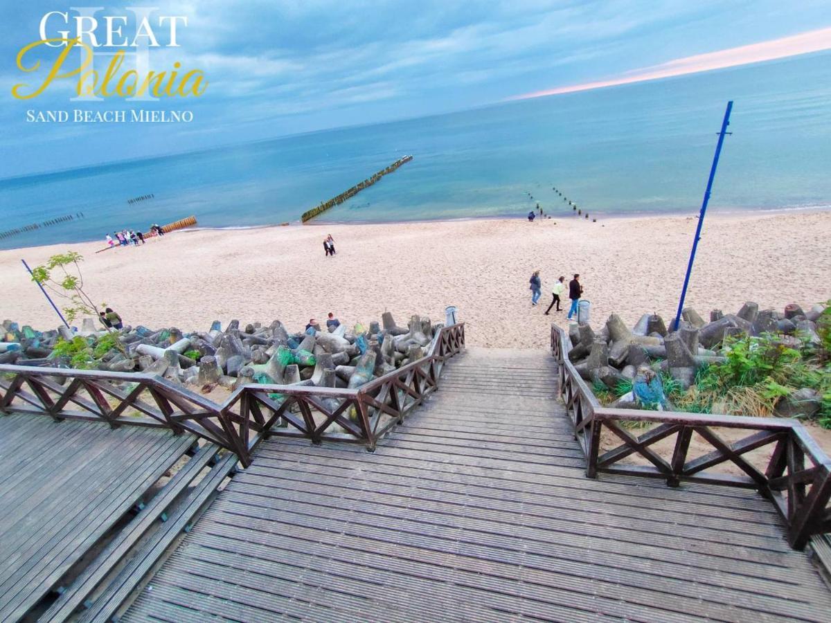 Great Polonia Sand Beach Mielno Mielno  Extérieur photo